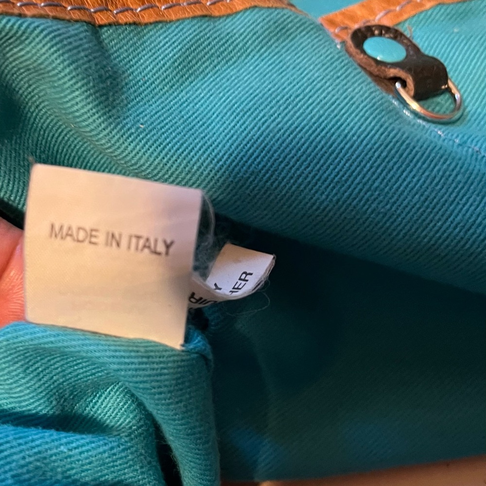 Cabs Italian leather convertible satchel - Picture 8 of 16